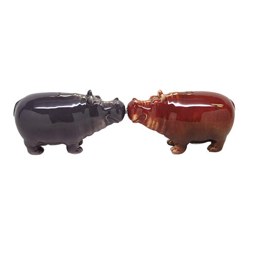 Hippos Attractives Salt Pepper Shaker Made of Ceramic