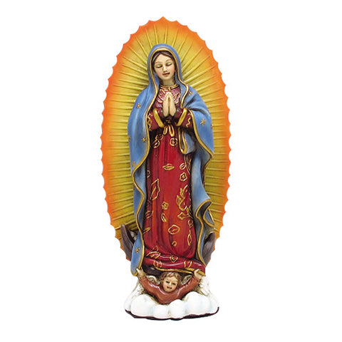 6.25 Inch Our Lady of Guadalupe Patron Saint of Mexico Figurine
