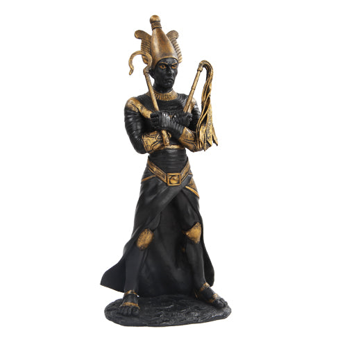PTC 11 Inch Egyptian Osiris Mythological God Resin Statue Figurine