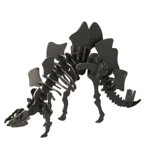 Japanese Art of Paper Craft Winged Dinosaur Stegosaurus Premium 3D Paper Puzzle Educational Model Kit Challenge Gift Made in Japan