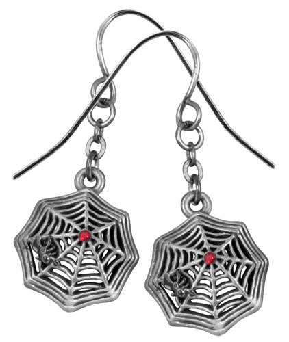 Spider Web Earring Set