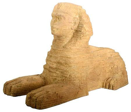 Large Egyptian Sphinx Collectible Figurine