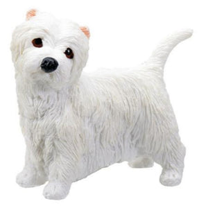 YTC Summit West Highland Terrier Puppy/Dog - Westie Statue Figurine Sculpture, Multi Color