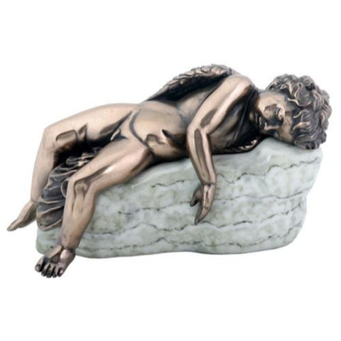 Cupid Eros Angel Sleeping God of Love Figurine