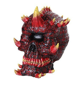 Mythical One Eyed Cyclops Skull Gothic Fantasy Collectible Figurine