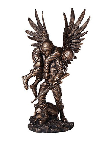 Guardian Angel In the Battlefield For America's Finest Soldier Military Heroes Collectible Figurine
