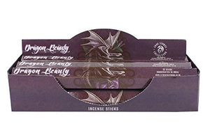 Dragon Beauty by Anne Stokes Fantasy 120 Incense Sticks Pack (6 Tubes x 20 incense sticks)