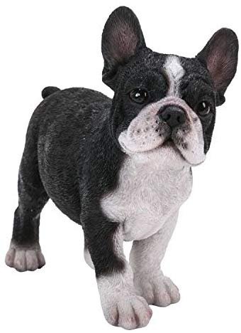 Pacific Giftware Realist Look French Bulldog Puppy Standing Resin Figurine Statue