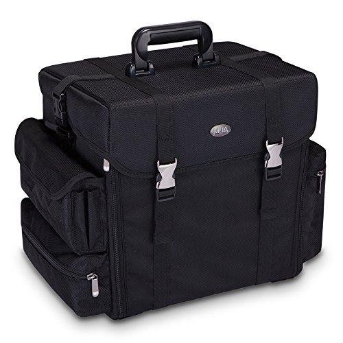 Professional Makeup Cosmetic Carry Case Removable Organizer Drawers Nylon Fabric
