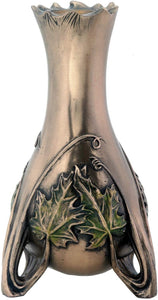 Bronze Jugendstil Art Nouveau Style Candle Holder