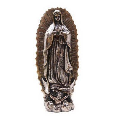 PTC 19 Inch Lady of Guadalupe with Baby Jesus Religious Statue Figurine