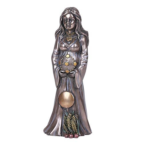 Pacific Giftware 7" Enchanted Mother Bronze Finish- Triple Goddess Collection