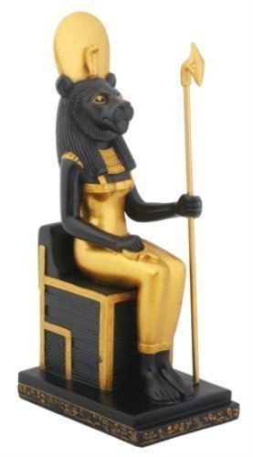 Sitting Sekhmet Collectible Figurine, Egypt