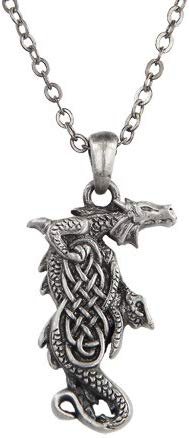 Dragon Celtic Necklace Fantasy Jewelry