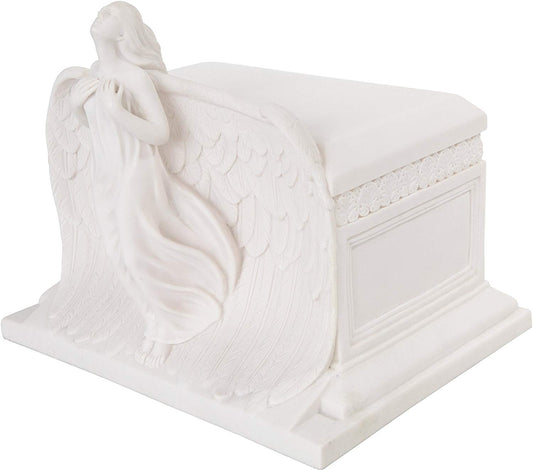 PTC 11 Inch Rising Angel Keepsake Urn Religious Statue Figurine