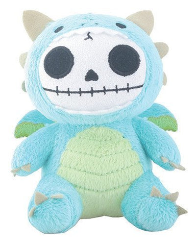 SUMMIT COLLECTION Furrybones Teal Dragon Scorchie with Wings Small Plush Doll