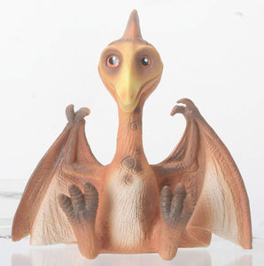 YTC Light Color Painted Baby Pteraodon Dinosaur Figurine Statue Decor