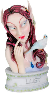 SUMMIT BY WHITE MOUNTAIN Lust - Collectible Seven Sins Fairy Figurine Sculpture Pixie Statue