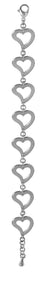 YTC Summit Open Heart Bracelet - Collectible Jewelry Accessory Bangle Brace Jewel