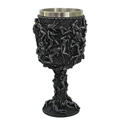 PT Erotica Morphing Body Collectible Resin Figurine Drinkable Goblet with Removable Stainless Steel Inner