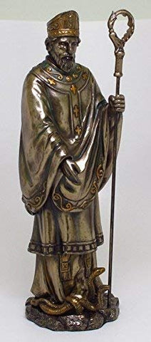PTC 11 Inch Apostle Saint Patrick Religious Evangelist Statue Figurine