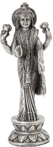 PTC 4.13 Inch Laskhmi Indian Hindu Goddess Resin Statue Figurine