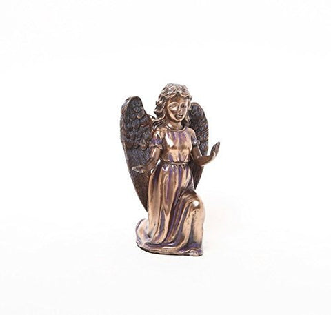 PTC 4.5 Inch Adoring Angel Orthodox Religious Resin Statue Figurine