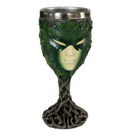 Greenlady Wine Goblet Collectible Figurine