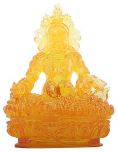 YTC Summit International Yellow Fortune Buddha Statue Figurine Buddhism Home Decoration Meditation New