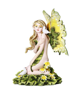 Pacific Giftware Daisy Fairy Cheerfullness and Innocense Fairy Collectible 4.75 Inches