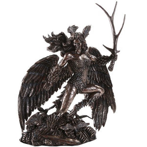 Pacific Giftware Celtic Mythology Morrigan Battle Crow Goddess of Death Strife Battle and Incarnation Collectible Figurine 10.75 Inch
