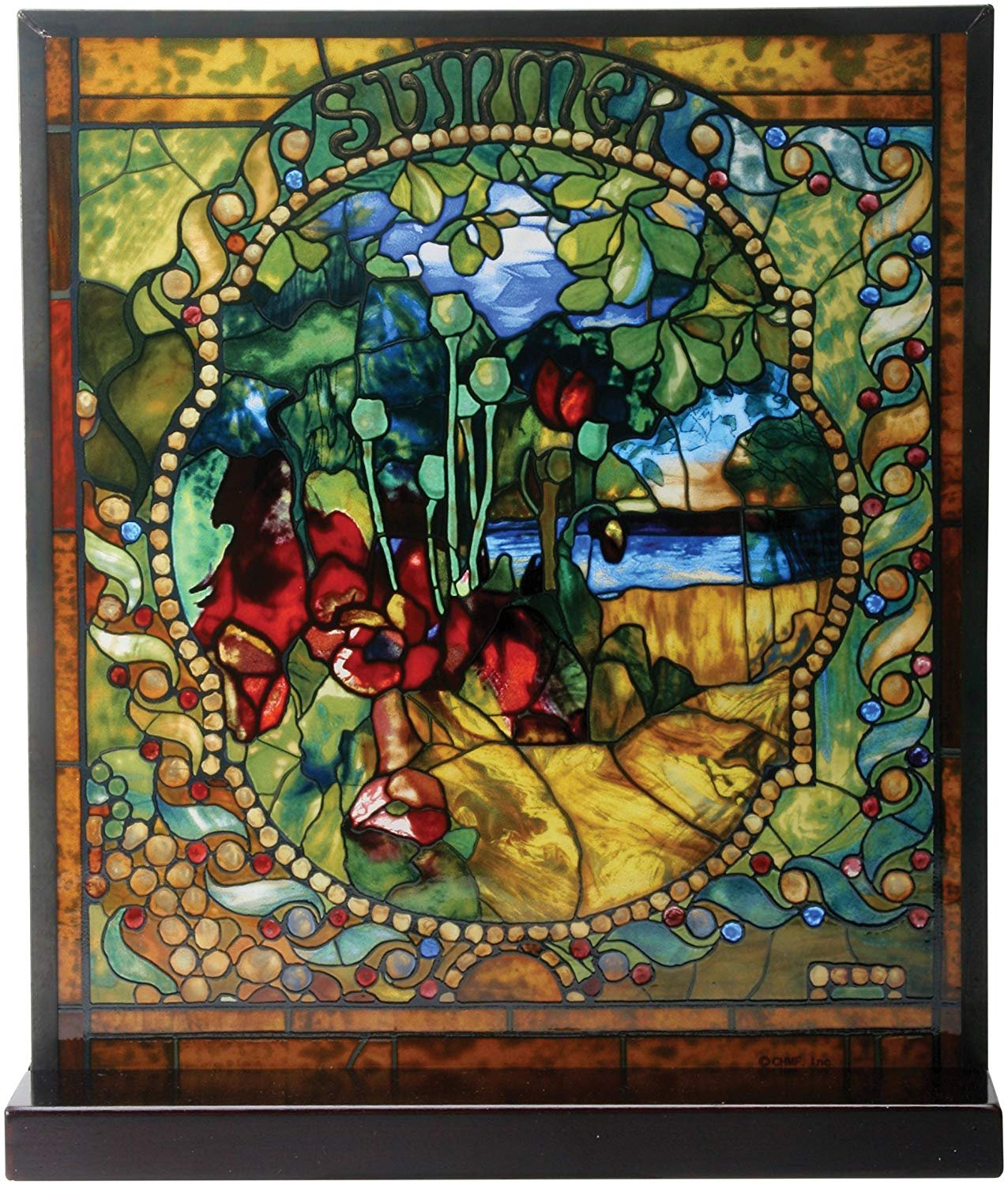 YTC Tiffany Summer Stained Glass