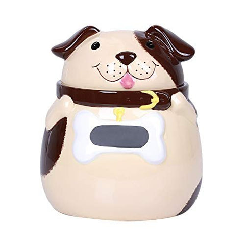 Pacific Giftware Fat Dog Cookie Jar Home Office Decor