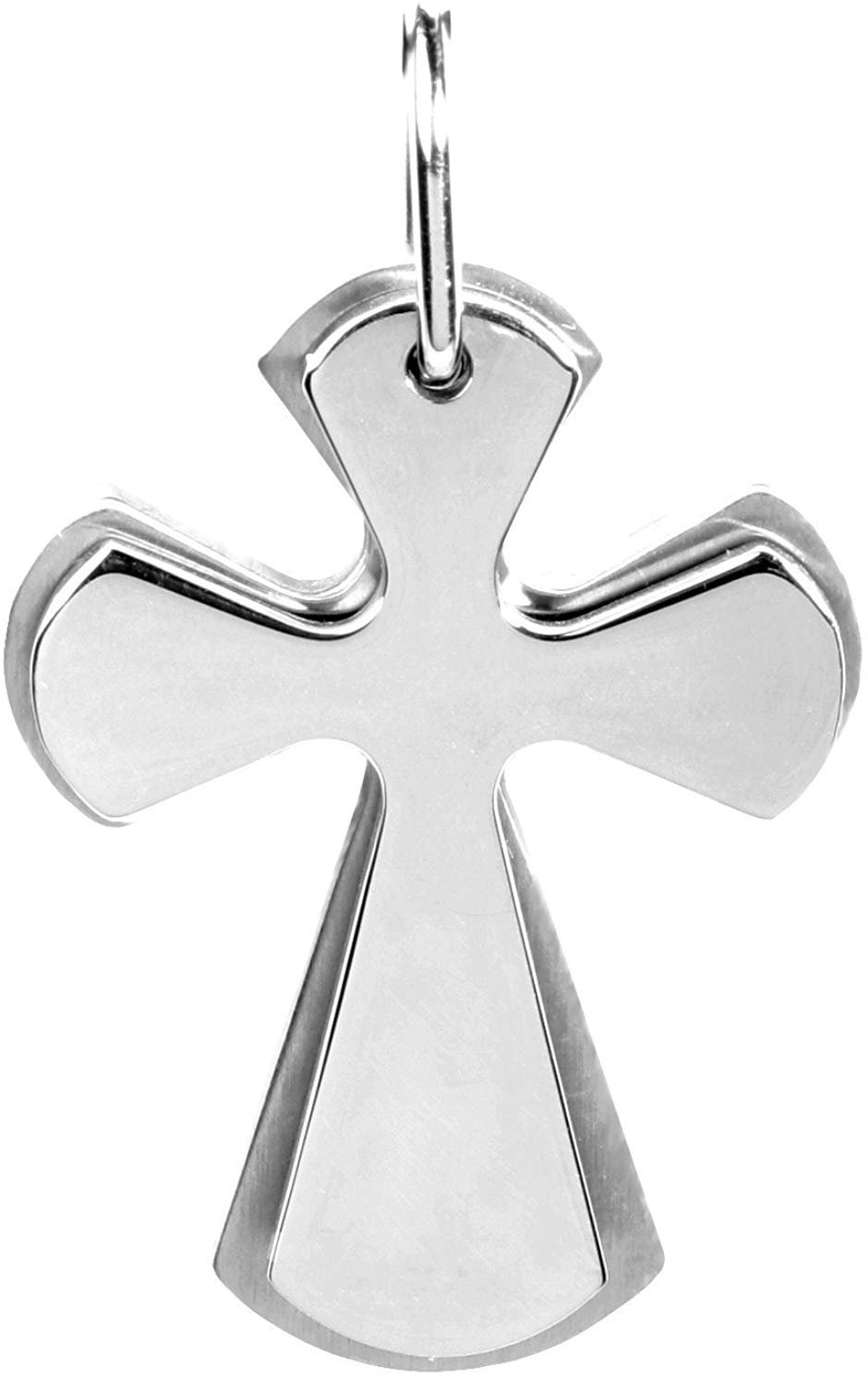 YTC Summit Twin Cross Pendant - Collectible Medallion Necklace Accessory Jewelry