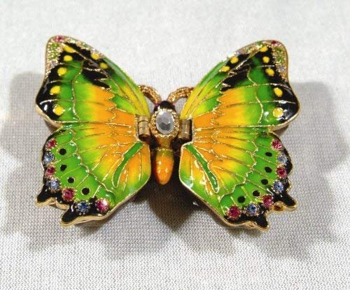 Butterfly bejeweled jewelry box 5