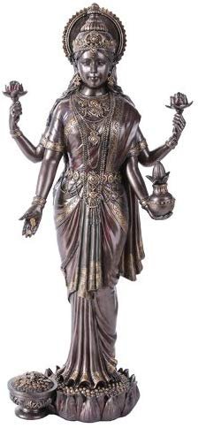 Large Hindu Goddess Lakshmi Statue