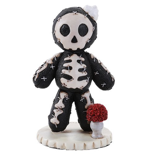 Pacific Giftware 4.25 Inches Pinhead Monster Voodie Sketeton Scanning Bone Rose Doll