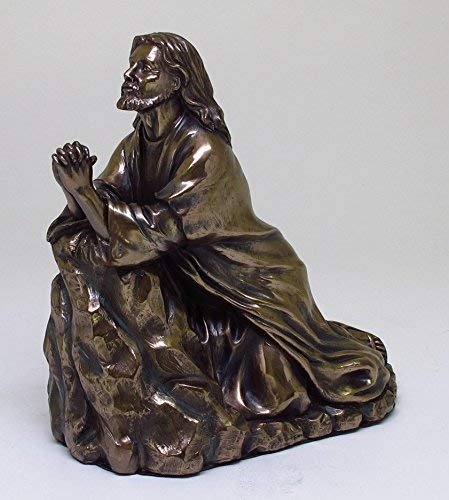 PTC 6 Inch Jesus Praying in The Garden Religious Statue Figurine