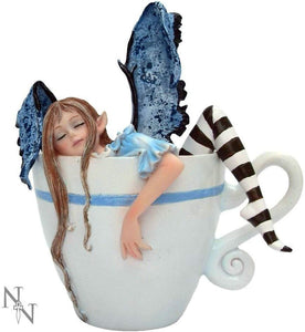 I NEED COFFEE FAIRY IN COFFEE CUP 12CM - AMY BROWN - NEMESIS NOW by Nemesis Now