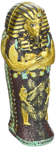 Sm. King Tut Coffin with Mummy Collectible Figurine