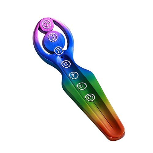 Pacific Giftware PT Rainbow Spiral Goddess Resin Figurine Incense Holder