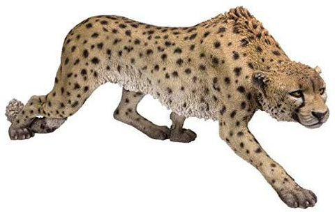 Pacific Giftware PT Large Size Realistic Look Statue Wildlife Cheetah Cougar Decorative Resin Figurine