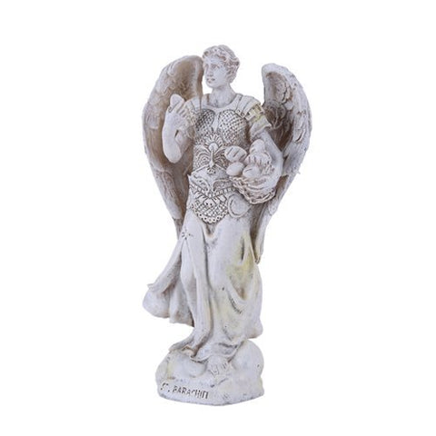 Pacific Giftware 4.75" Tall White Saint Baraciel Archangel Collectible Figurine