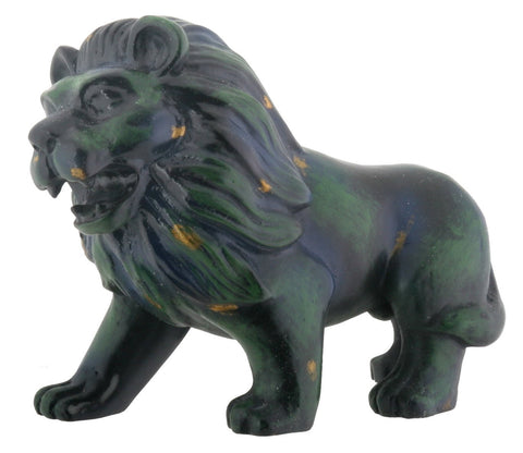 YTC Dark Egyptian Lazuli Lion Figurine