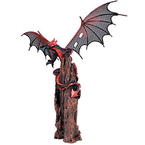 Petrosaur Open Winged Dragon Resin Figurine