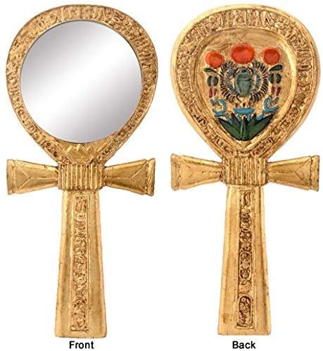 Ankh Egyptian Mirror Collectible Egypt God Religious Symbol Figure