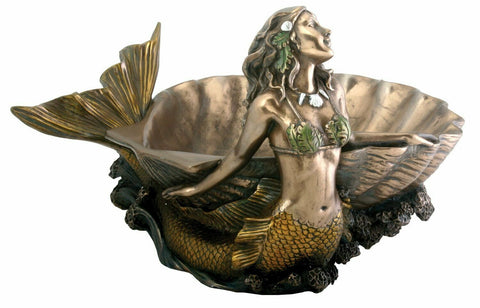 Mermaid Shell Dish Designer Houseware Decoration