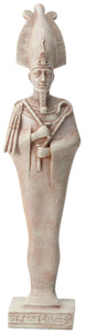 YTC Long Figurine Statue of Ancient Osiris in Traditional Costume Design