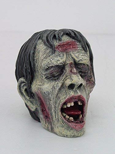 PTC Closed Eye Zombie Creature Sticking Tongue Out Statue Figurine, 4" L