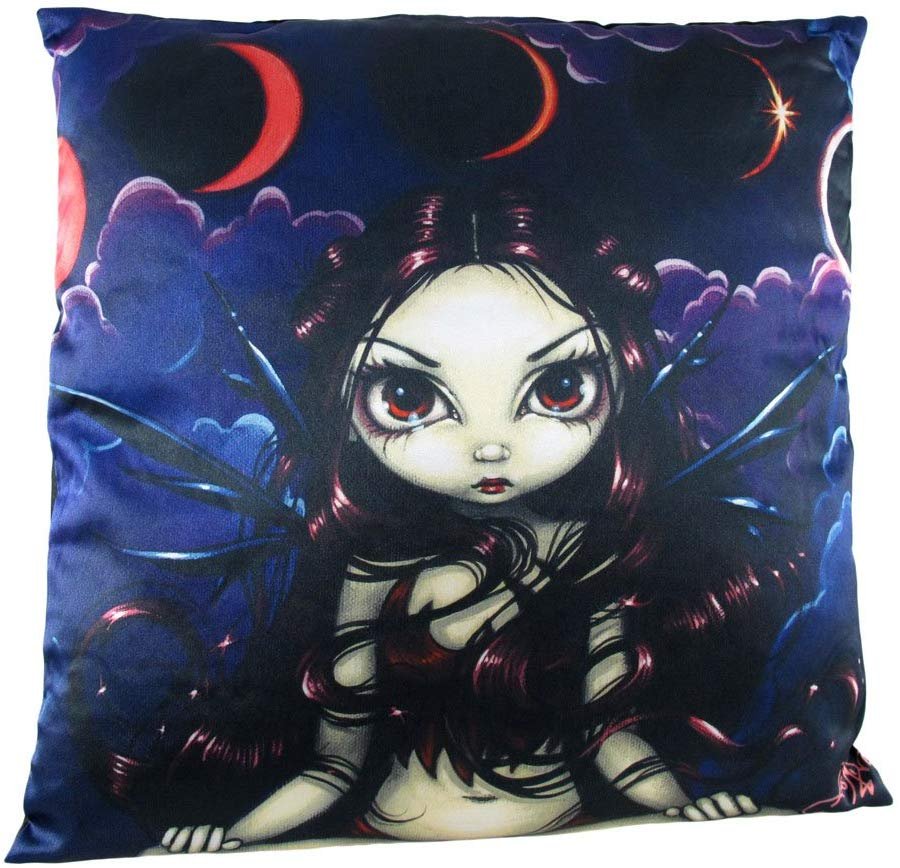 `Invoking The Eclipse` 14 Inch Fairy Throw Pillow Beckett-Griffith